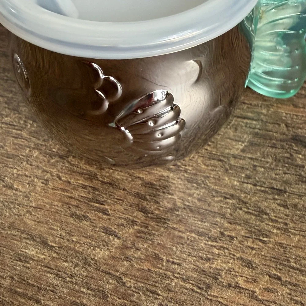 Reed & Barton SeaTails Fish Cup Kids One Size‎ Silver